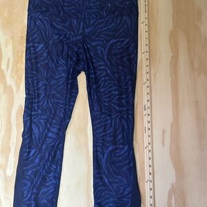 Juicy Couture Sport Black and Blue Leggings